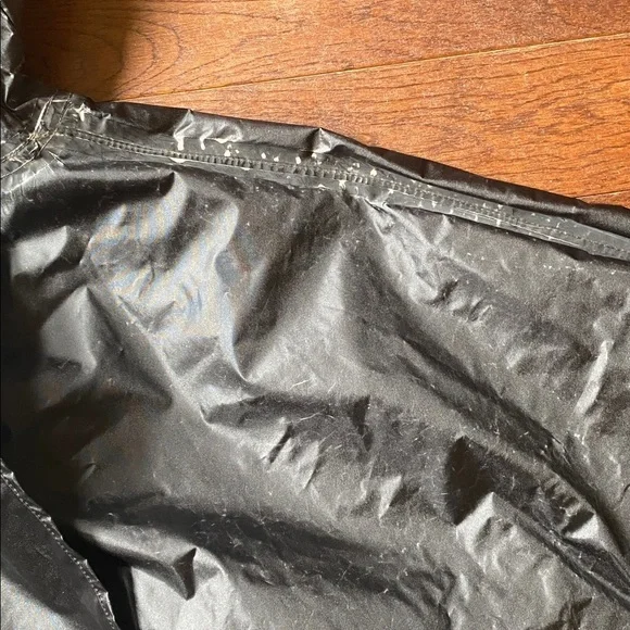 K-Way Black Half-Zip Hooded Windbreaker Jacket Size Medium - Picture 13 of 16